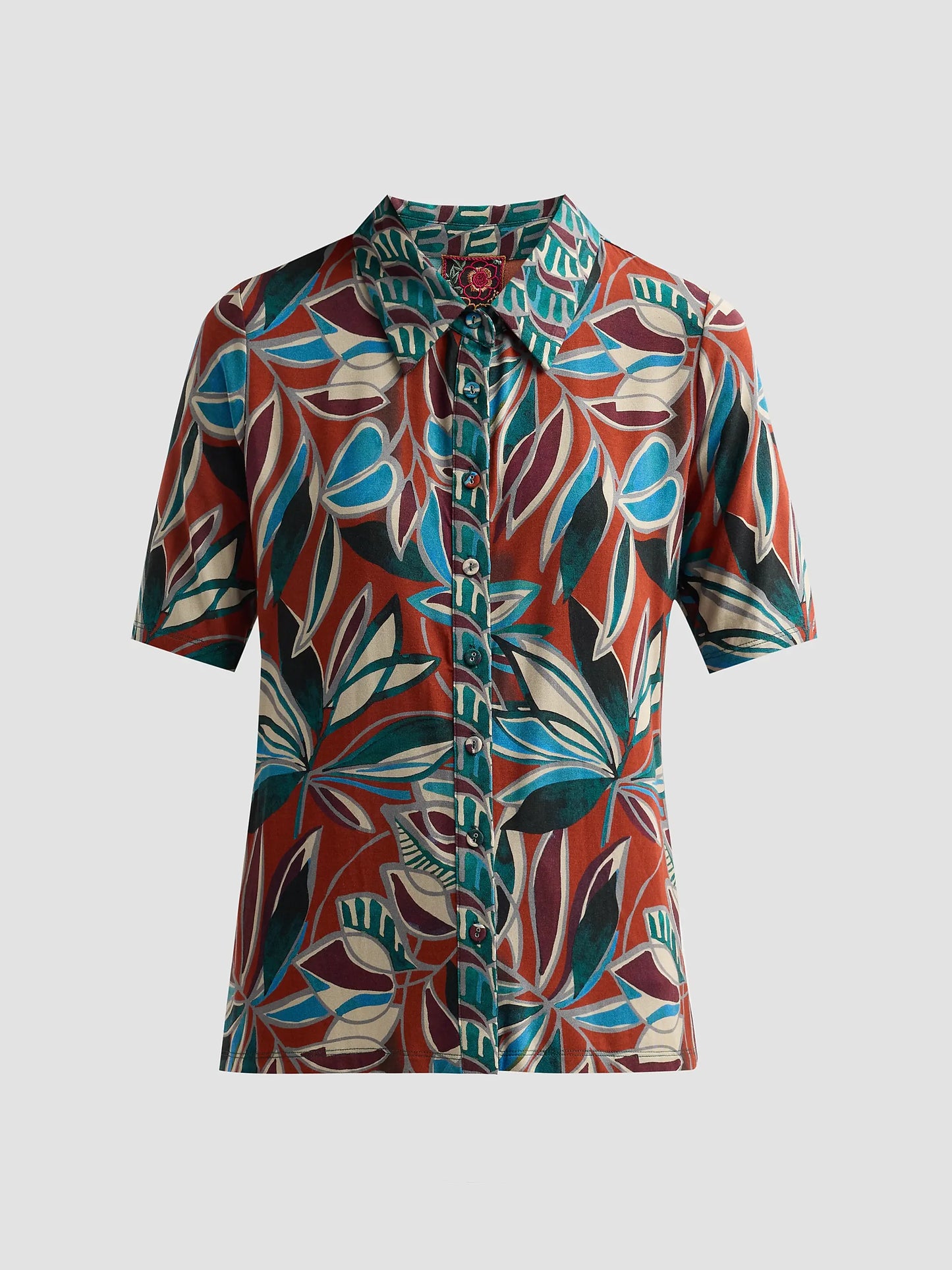 The Janie Favorite Fitted Elbow Sleeve Button