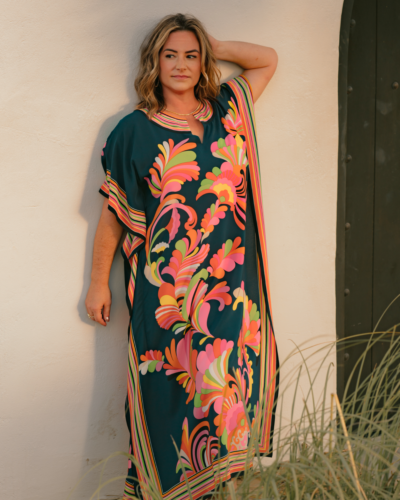 Theodora Maxi Dress - Multicolor