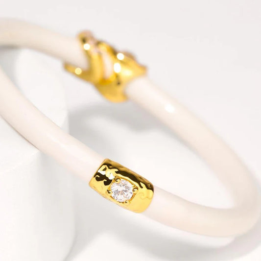 Fauna Starfish All Weather Bangle - Ivory - BAY WINDOW