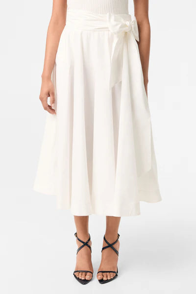 Amano Skirt - White - BAY WINDOW