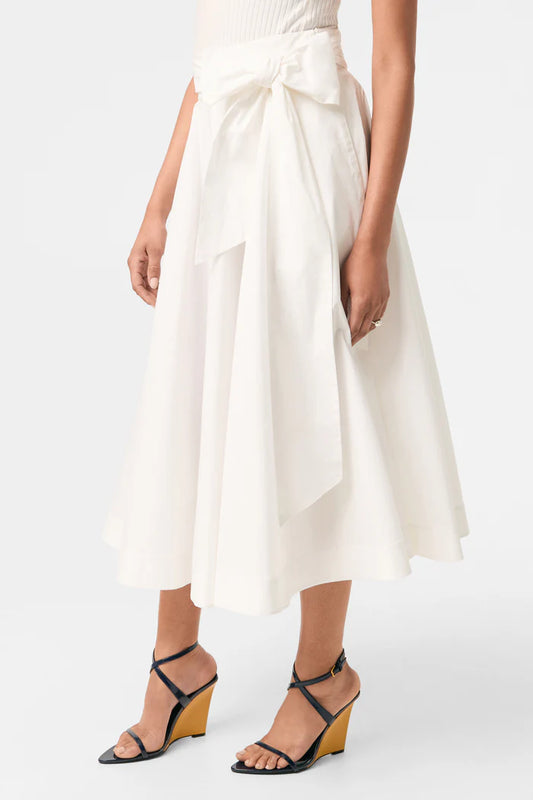Amano Skirt - White - BAY WINDOW
