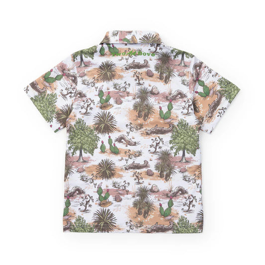 Youth South Coast Camo Golf Polo - BAY WINDOW