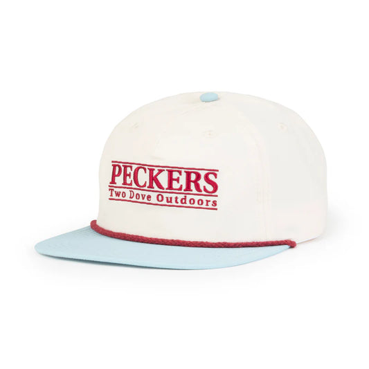 Peckers Hat - Tan/Blue