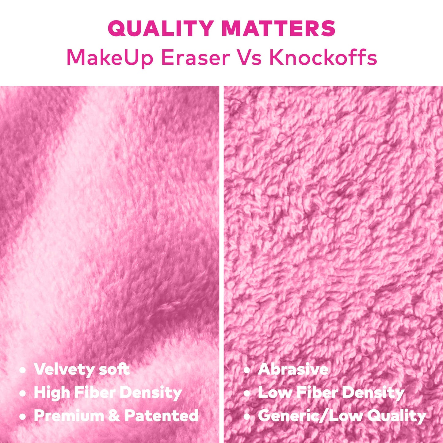 Original Pink MakeUp Eraser PRO - BAY WINDOW