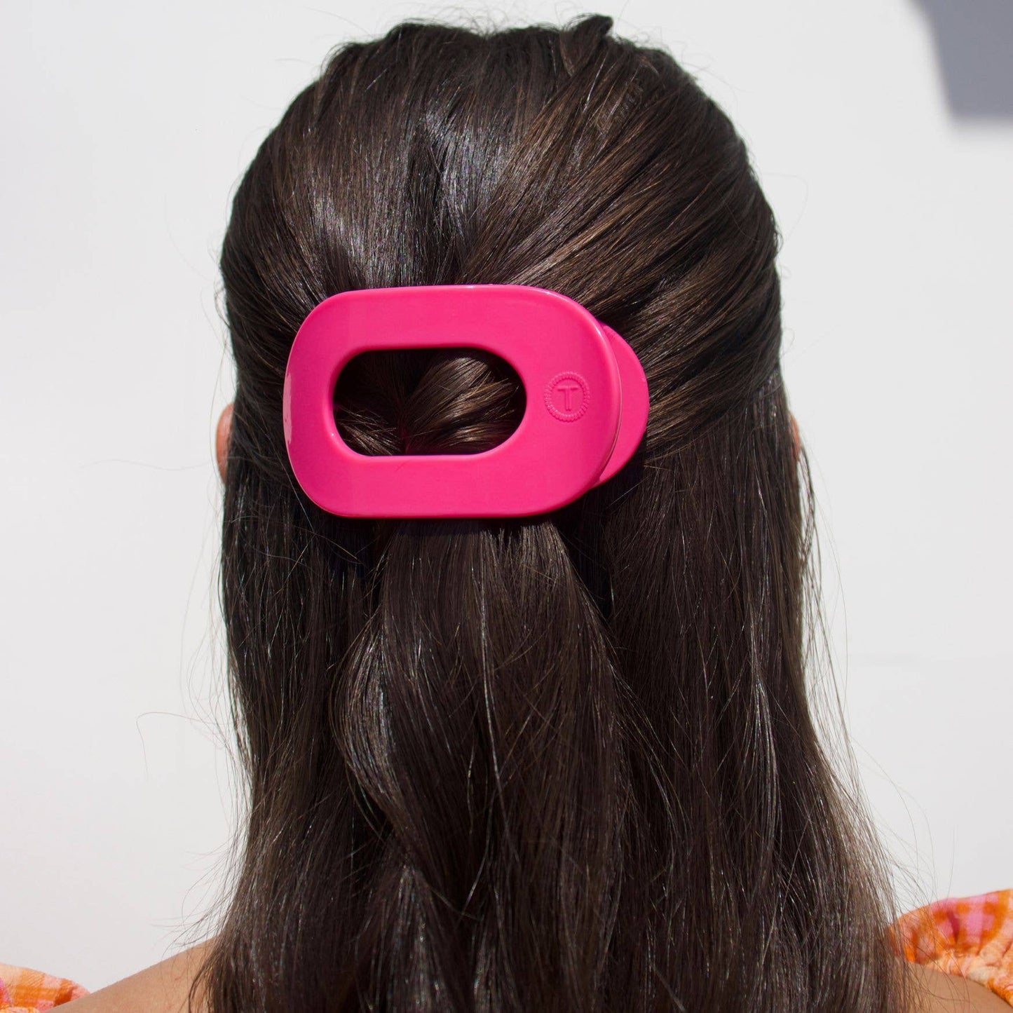 Flat Round Hair Clip | Small
