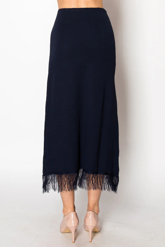 Navy Sawyer Skirt - BAY WINDOW