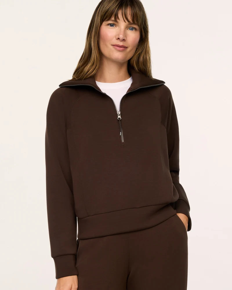 Airessentials Half Zip - Umber Root