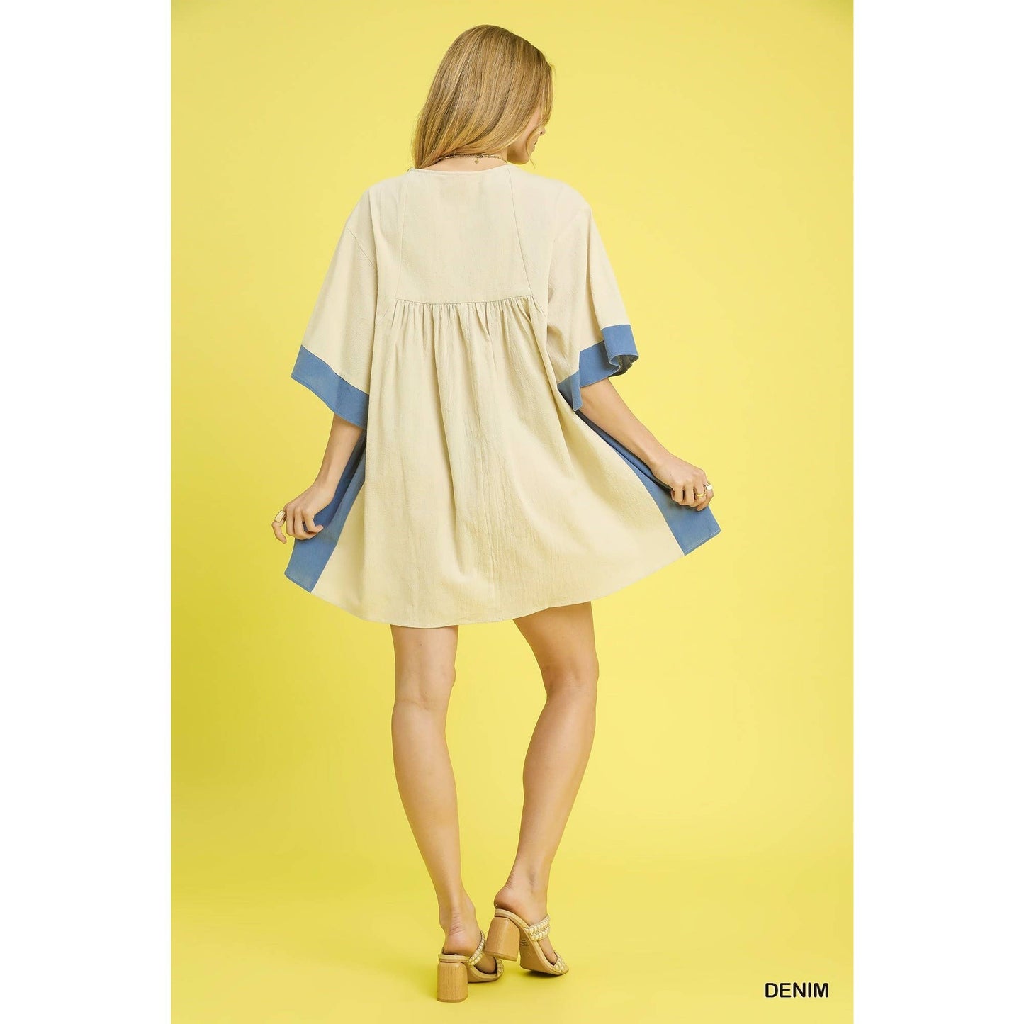Western Horse Embroidered Dress - BAY WINDOW