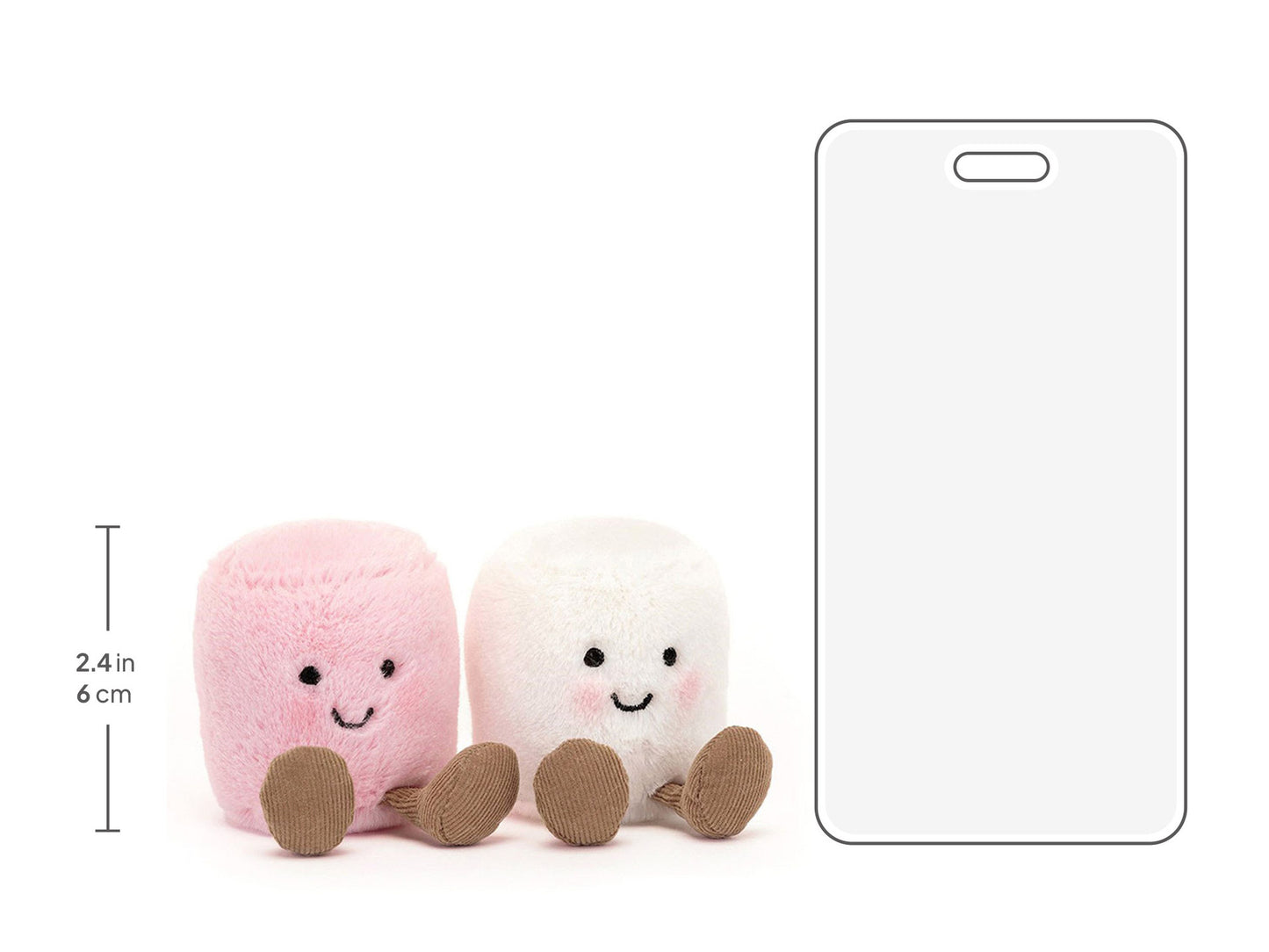 Amuseables Pink and White Marshmellows
