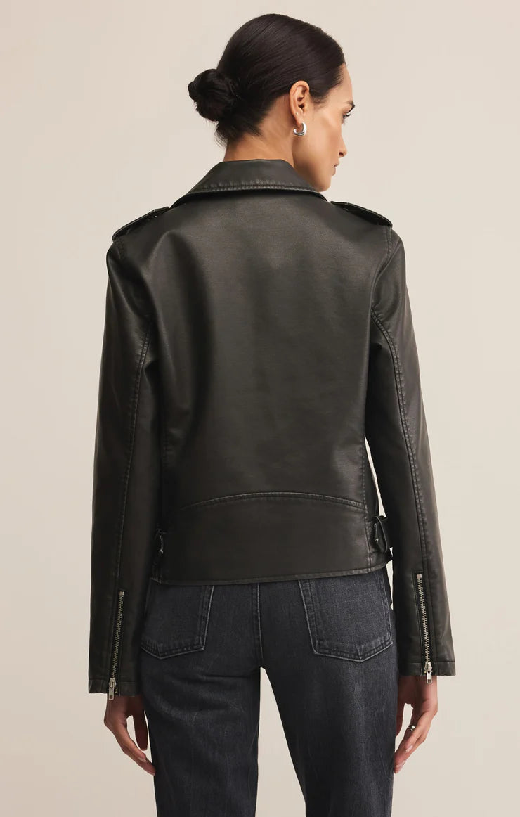 Alchemy Moto Jacket - Black - BAY WINDOW