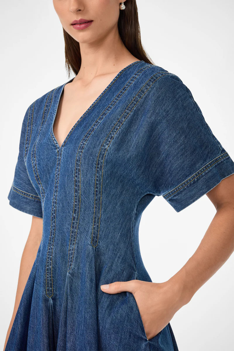 Ashe 2 Dress - Indigo - BAY WINDOW