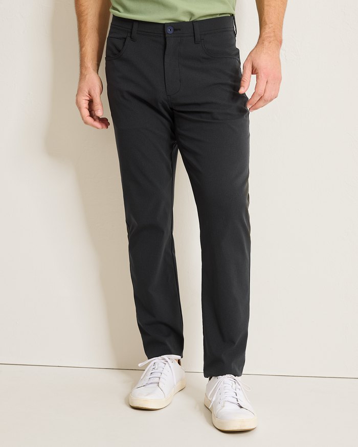 Bahama Coast 5 Pocket Pants - Jet Black