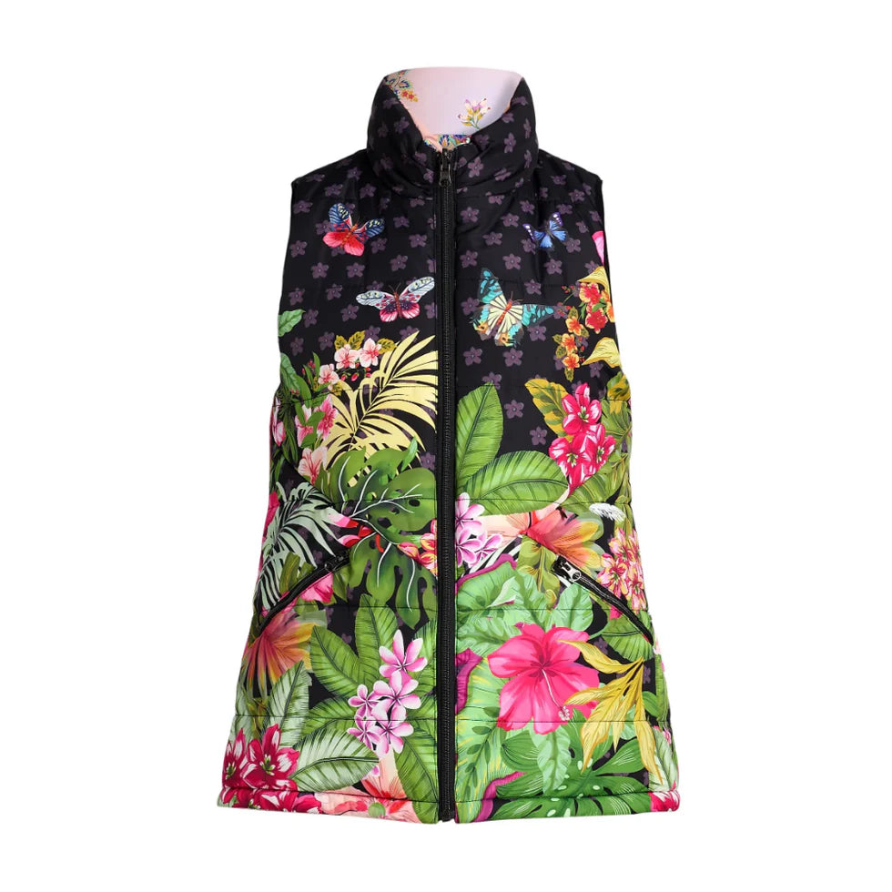 Puffer Vest (Reversible) - Amorina