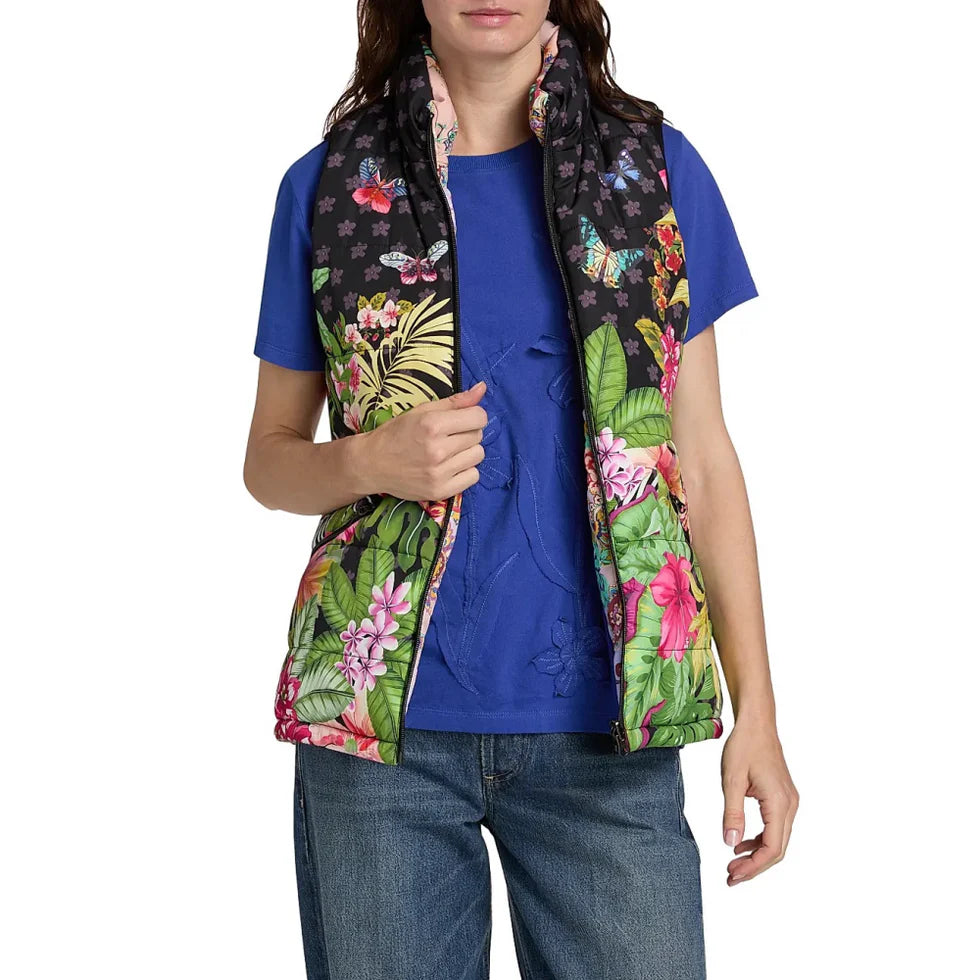 Puffer Vest (Reversible) - Amorina