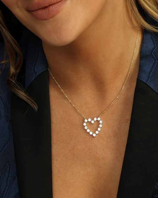 She's an Icon Small Heart Necklace