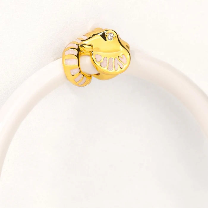 Fauna Elephant All Weather Bangle (AWB) - Ivory