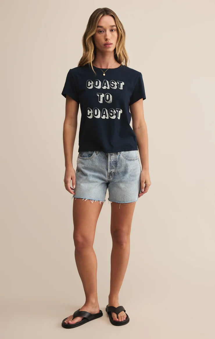 Coast Tourist Tee - Eclipse - BAY WINDOW