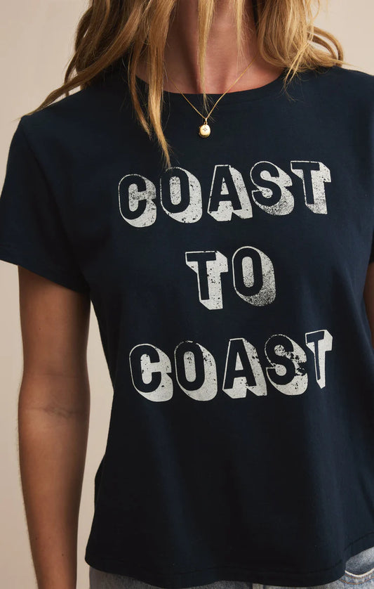 Coast Tourist Tee - Eclipse - BAY WINDOW