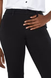 Hannah Cropped Flare 25.5" - Black