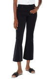Hannah Cropped Flare 25.5" - Black