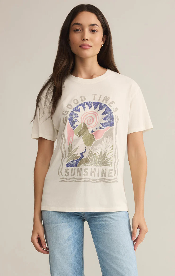 Meet Me At Sun Tee - Bay Blue