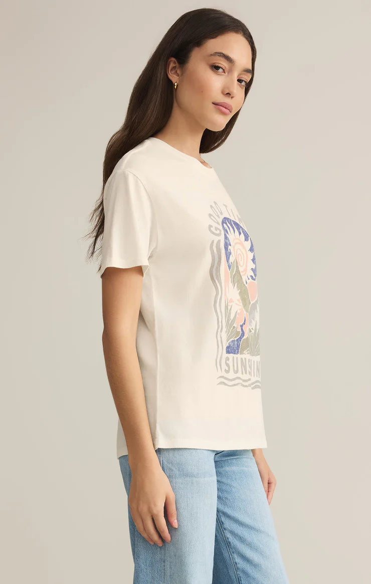 Meet Me At Sun Tee - Bay Blue