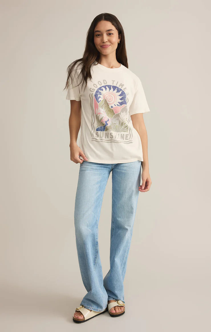 Meet Me At Sun Tee - Bay Blue