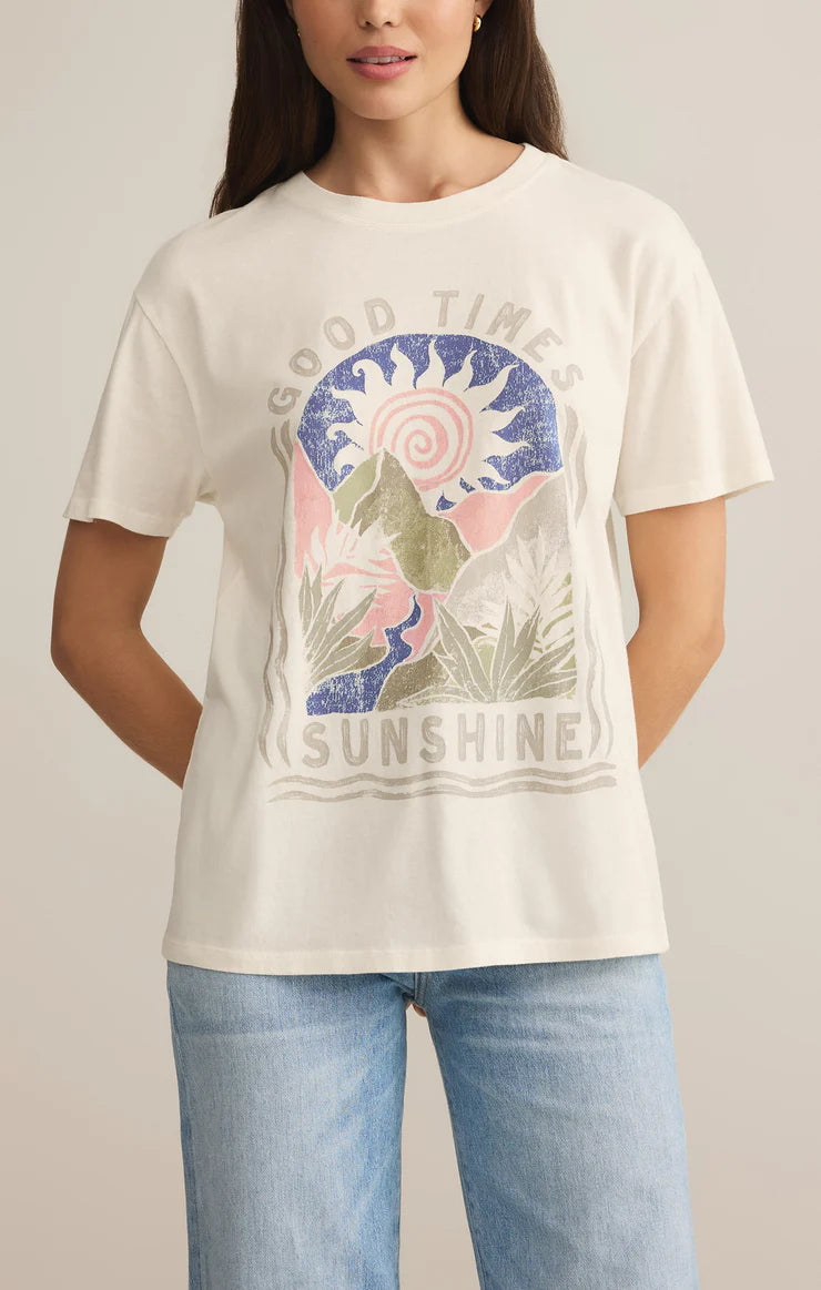Meet Me At Sun Tee - Bay Blue
