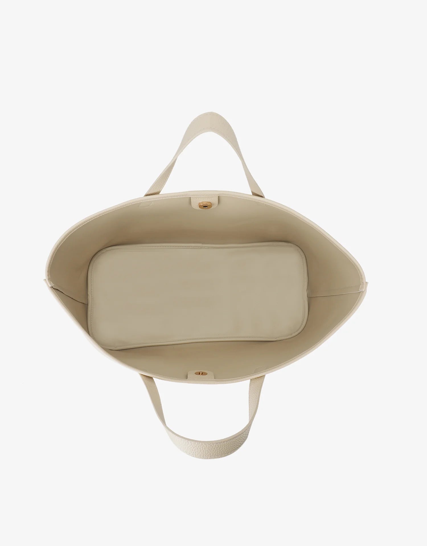 Nala Short East West Tote - Cream - BAY WINDOW
