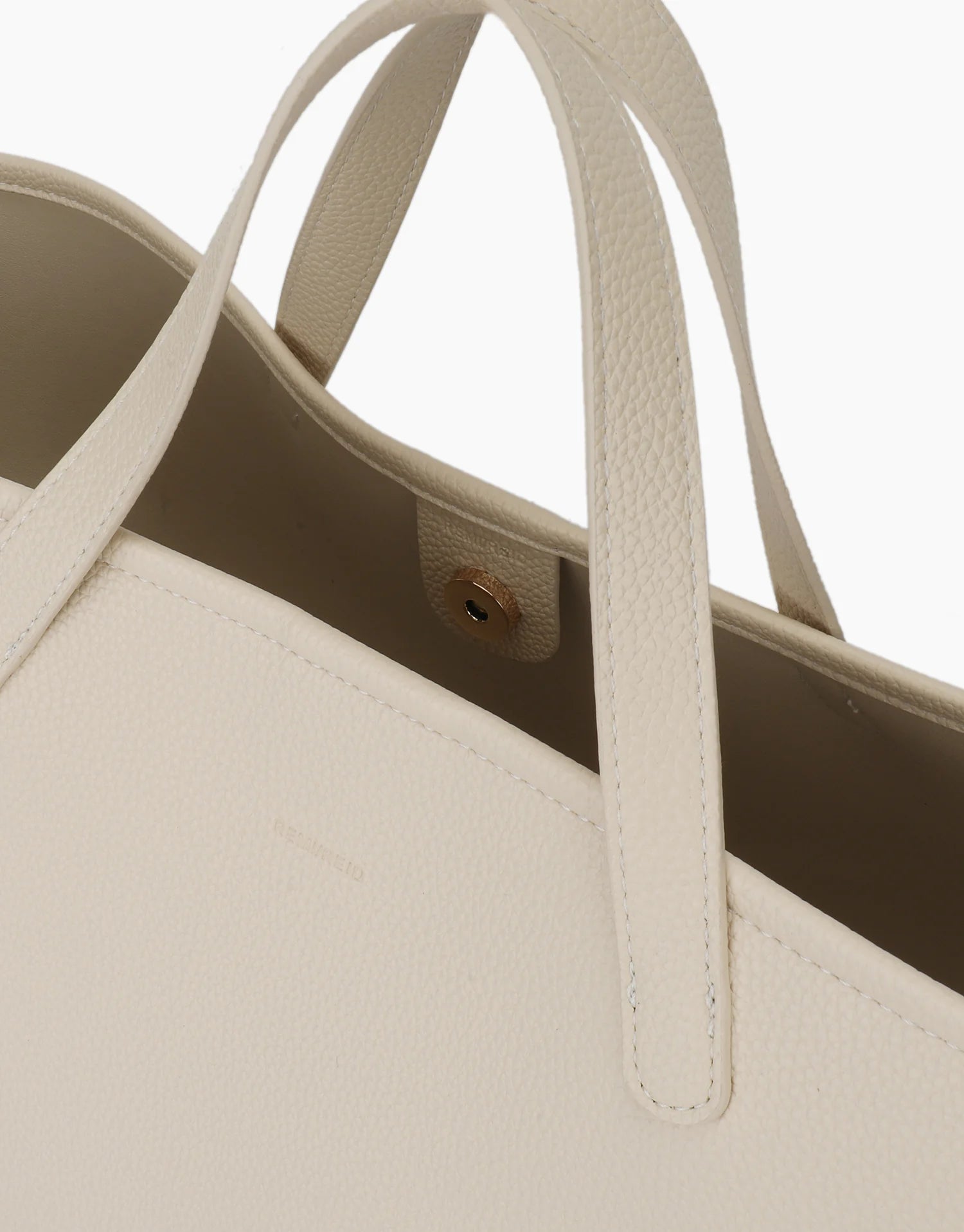Nala Short East West Tote - Cream - BAY WINDOW