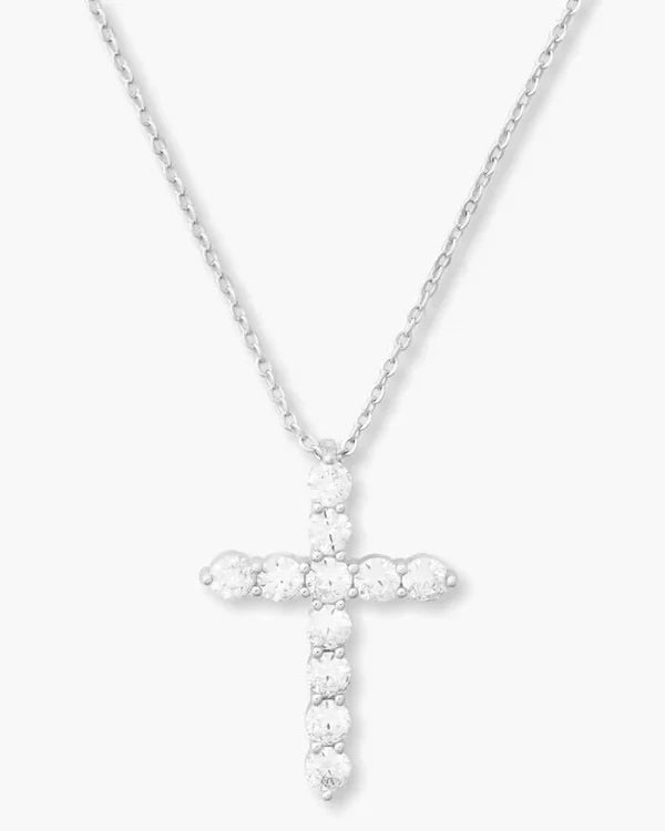 Oh She Fancy Cross Pendent 15"