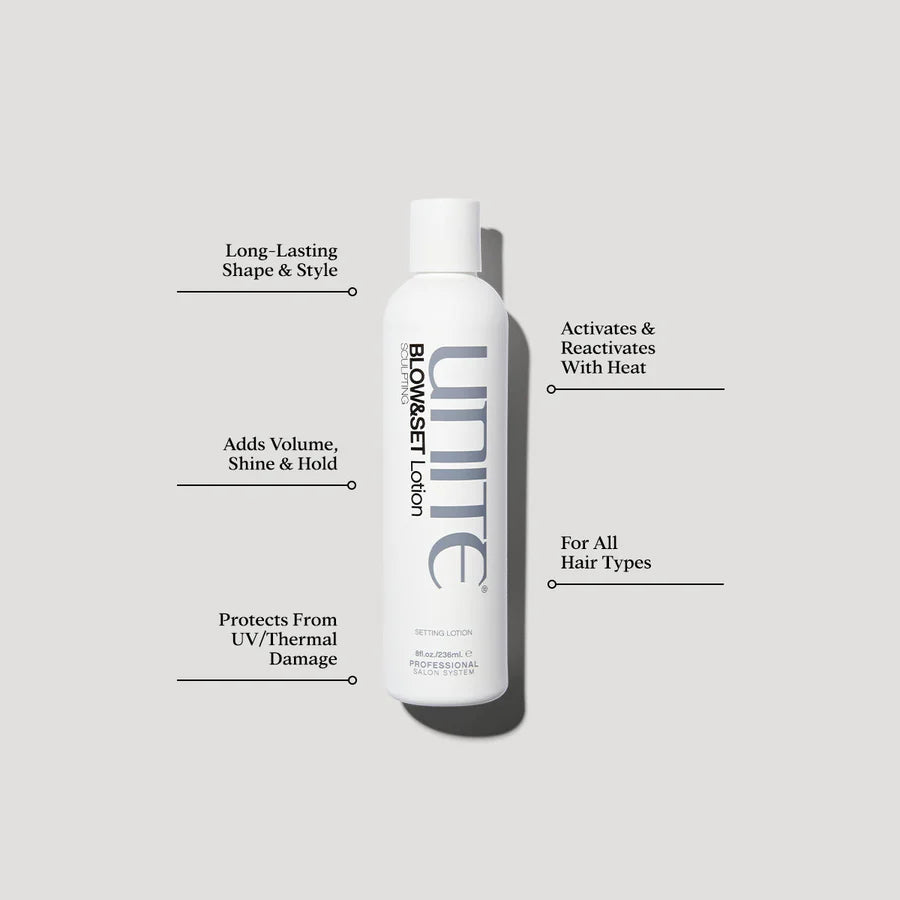 Unite Blow & Set Lotion 8 oz. - BAY WINDOW