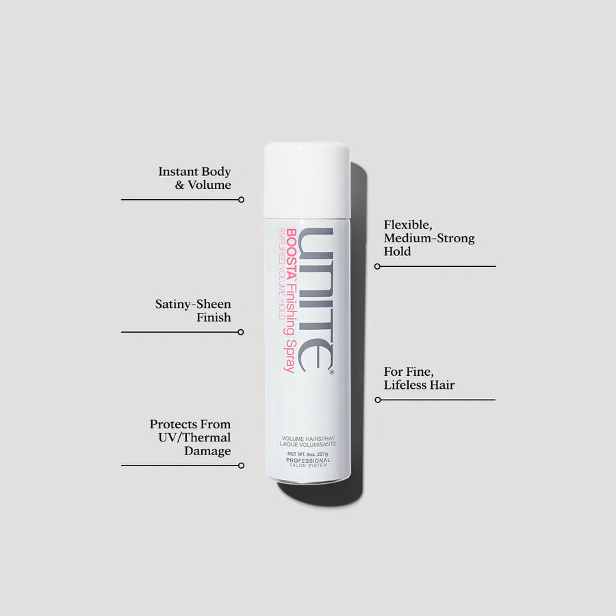 Unite Boosta Finishing Spray 8 oz. - BAY WINDOW