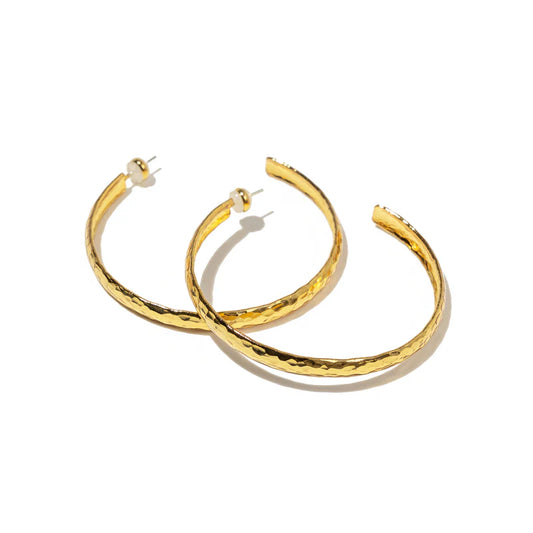 Statement Hammered Hoops