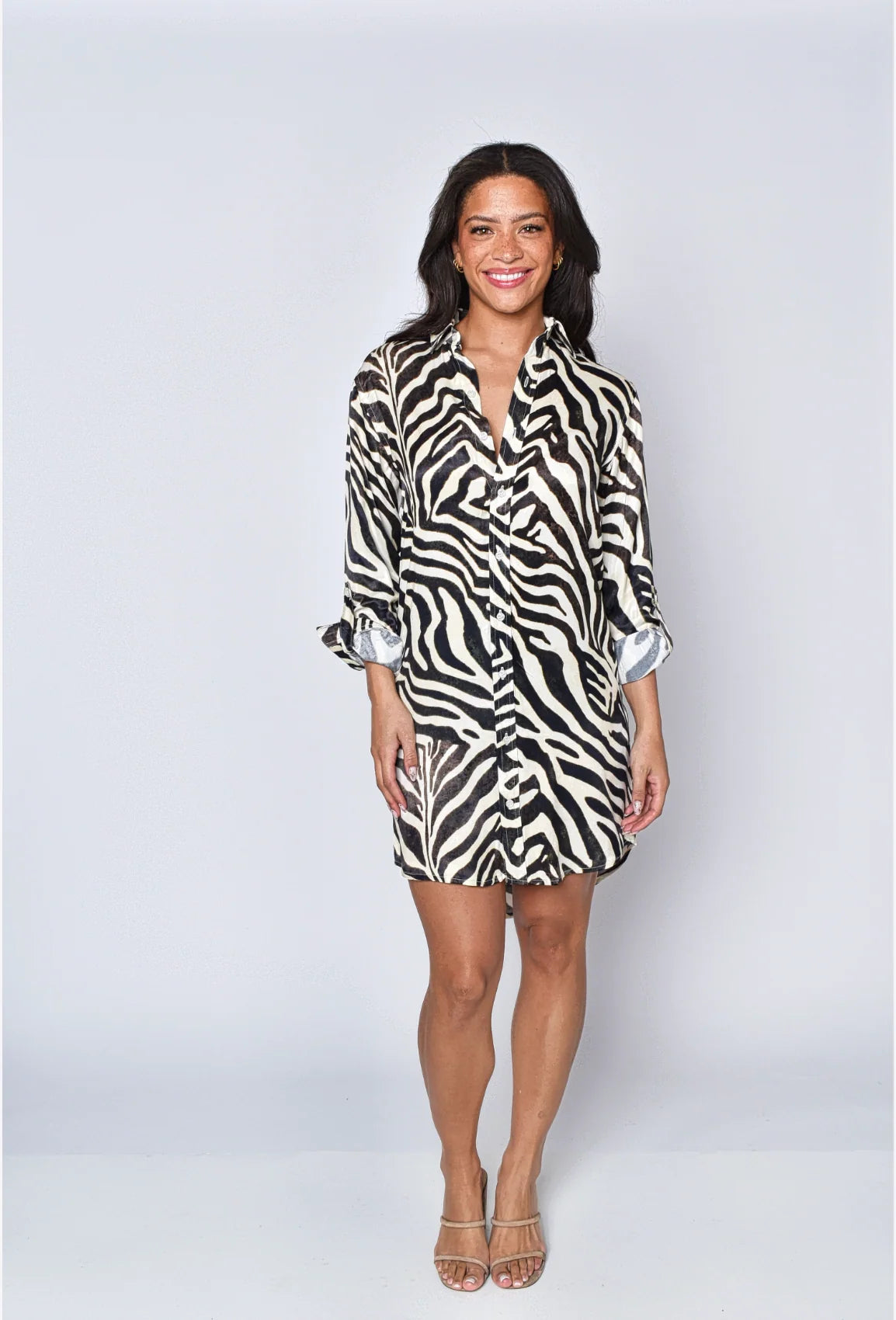 Black Zebra Midi