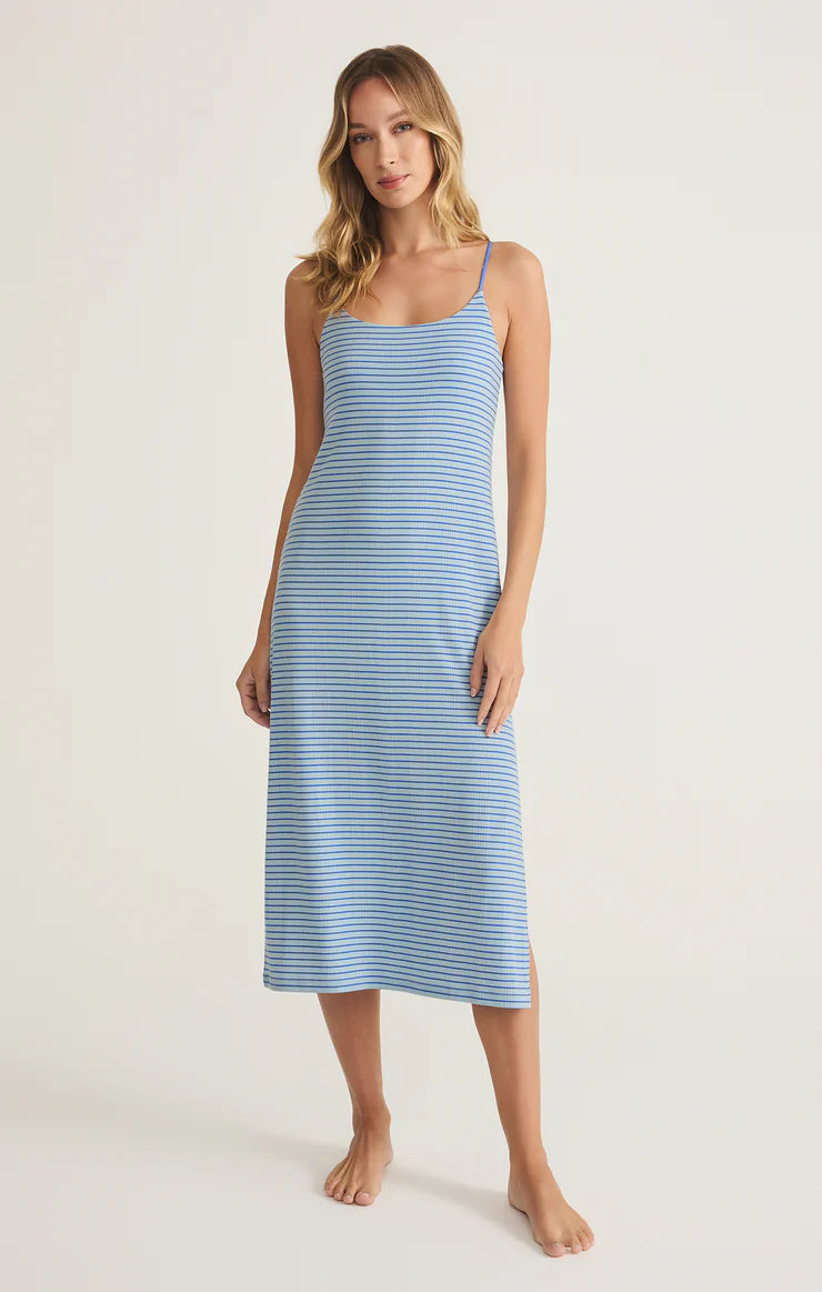 Sunday Rib Dress - Salt Water