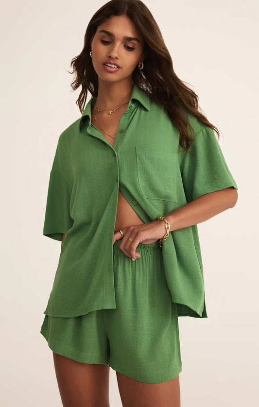 Tinsley Button Up Shirt - Lawn - BAY WINDOW