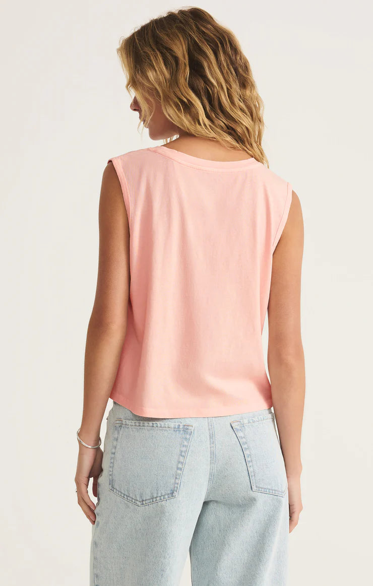 Tropic La Mer Tank - Cheeky Pink