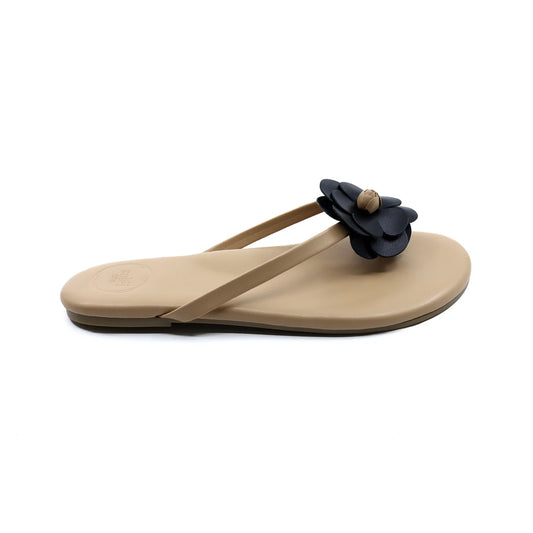 Valentina Sandal - Tan/Black