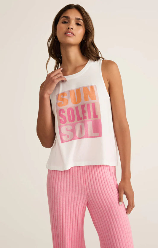 Cote d'Azur Tank - Passion Fruit - BAY WINDOW