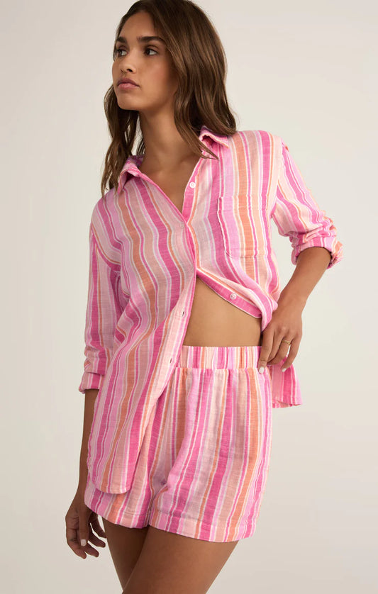 Saturdays Stripe Shirt - Multicolor - BAY WINDOW