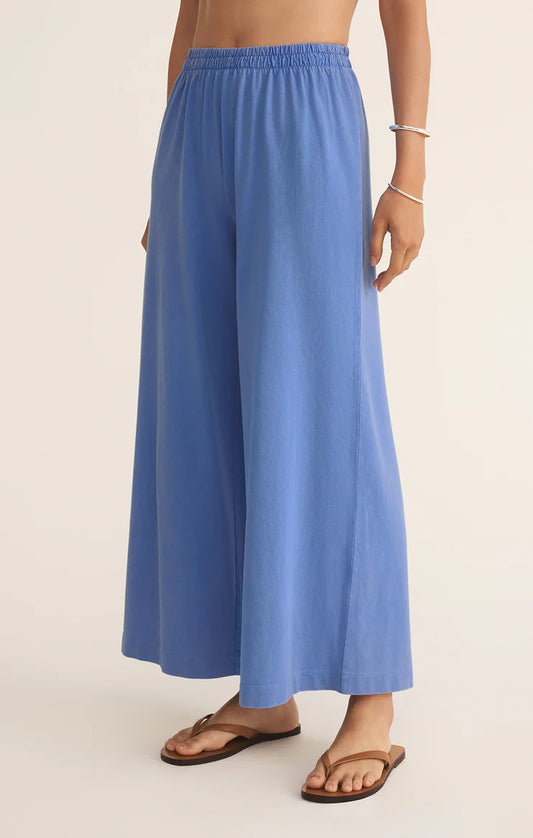Scout Jersey Flare Pant - Bay Blue - BAY WINDOW