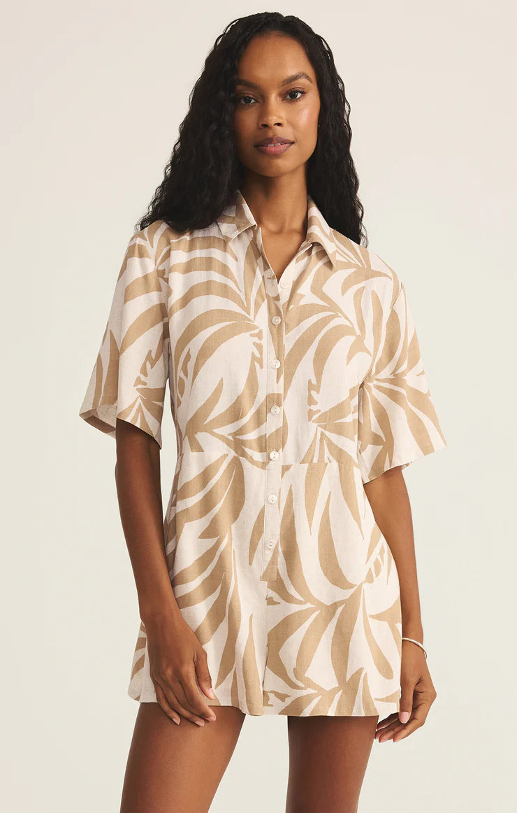 Marcel Vacanes Romper - Santal