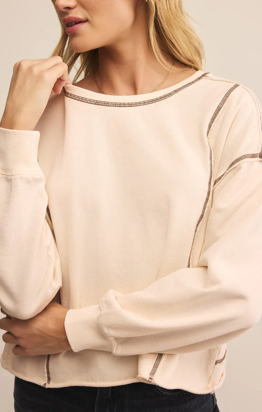 Fan Club Sweatshirt - Crystal - BAY WINDOW