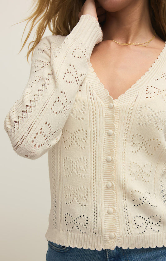 Gema Cardigan - Cloud