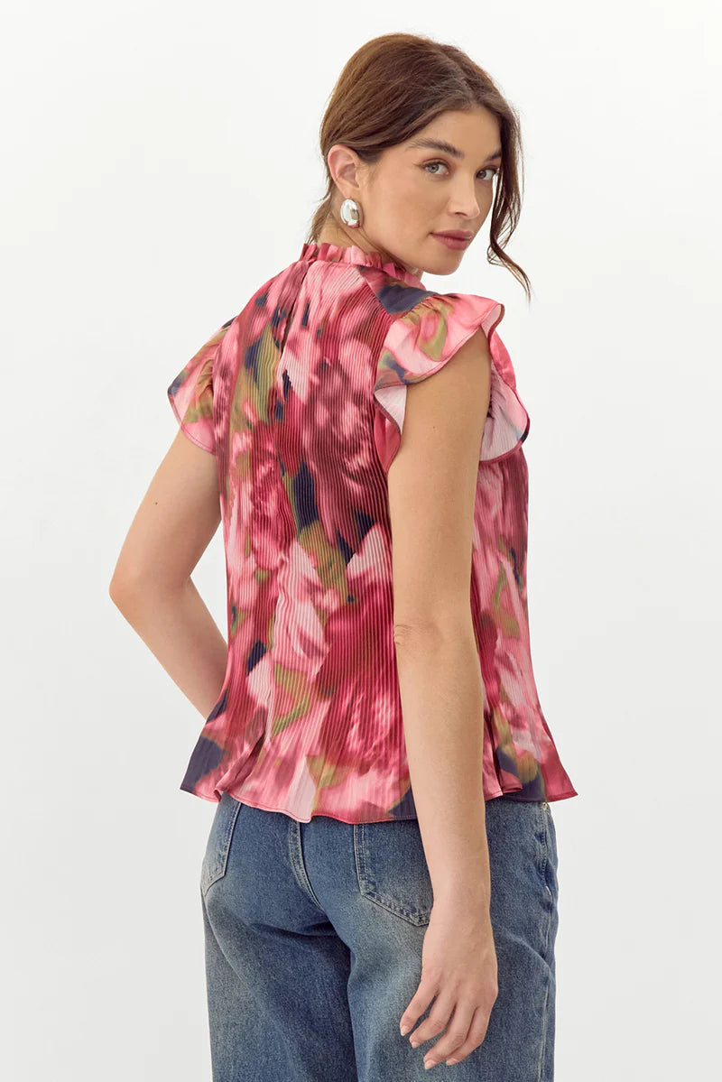 Jacinda Pintucked Blouse - BAY WINDOW