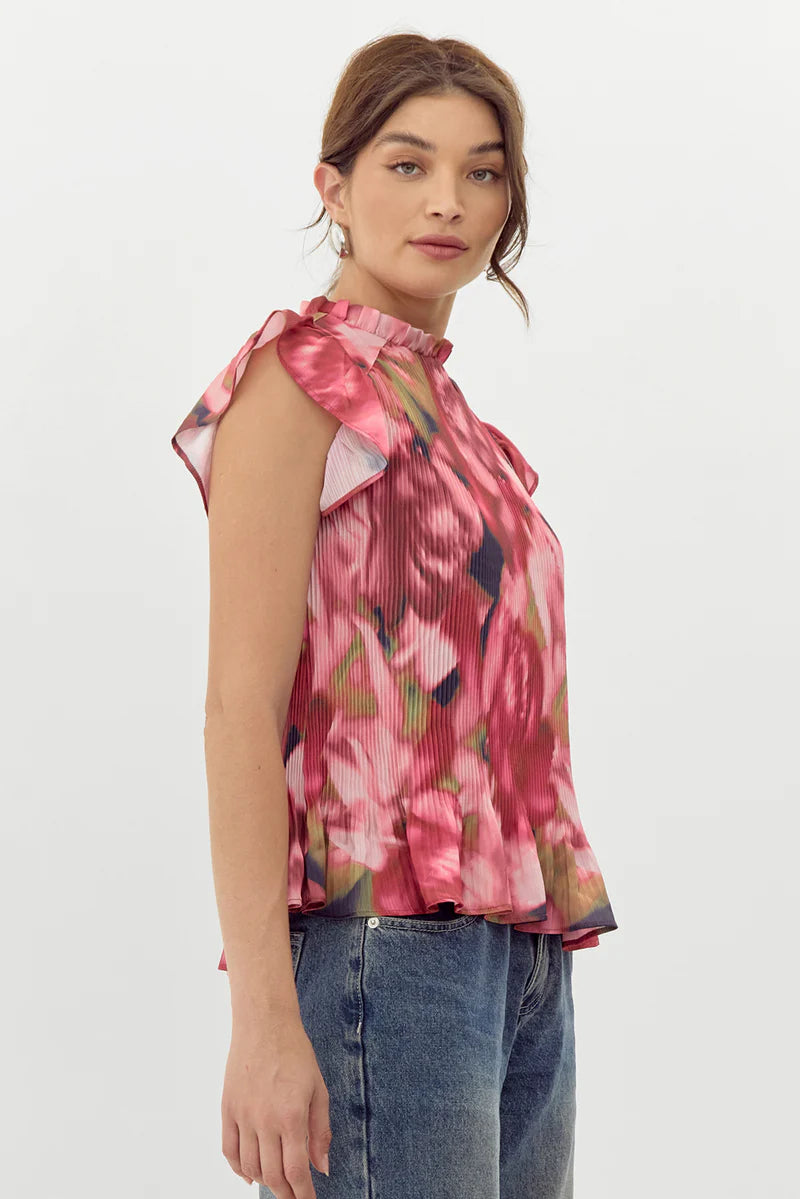 Jacinda Pintucked Blouse - BAY WINDOW