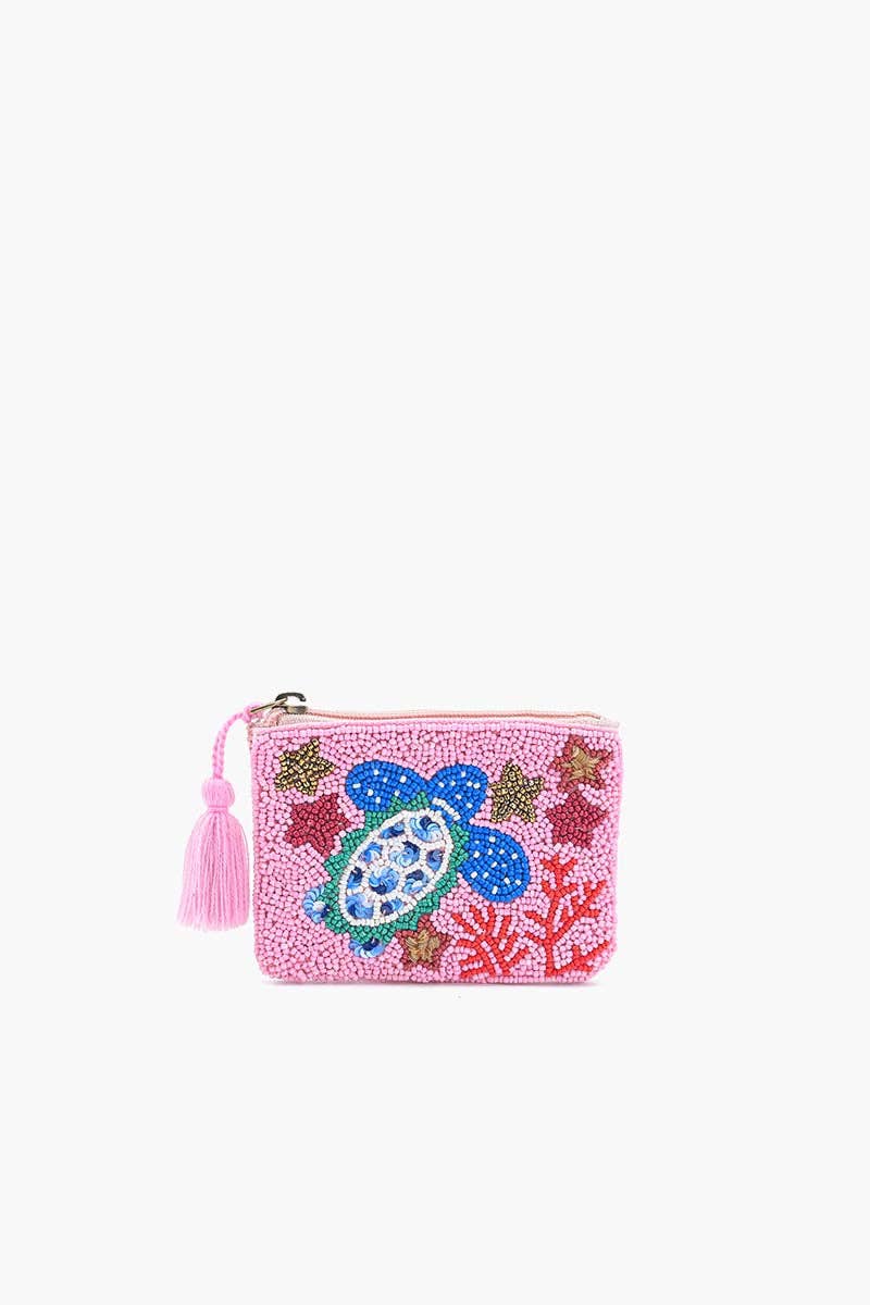 Oceanic Adventure Embellished Mini Pouches - BAY WINDOW