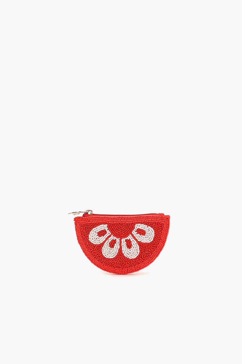 Citrus Splash Beaded Pouch - BAY WINDOW