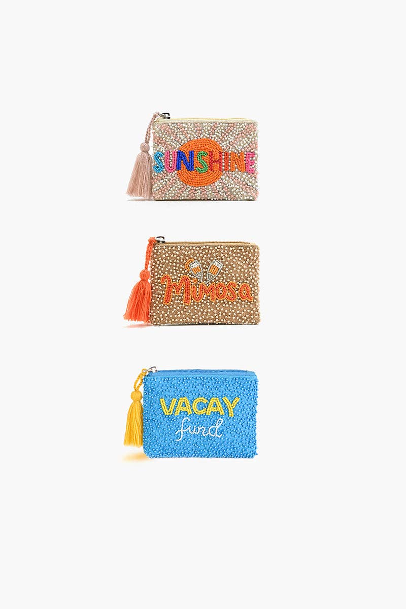 Vacay Coin Bags - BAY WINDOW